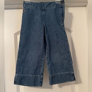 Ralph Lauren Girls Wide Leg Jeans Size 2T